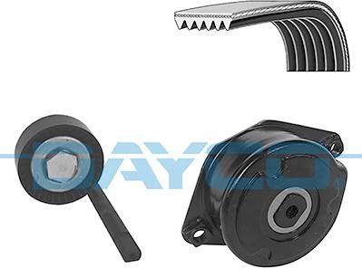 Dayco KPV784 - Kit Cinghie Poly-V www.autoricambi360.it