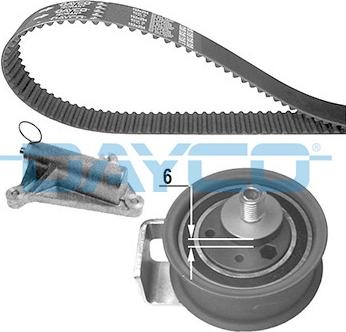 DAYCO KTB463 - Kit cinghie dentate www.autoricambi360.it