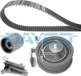 DAYCO KTB405 - Kit cinghie dentate www.autoricambi360.it