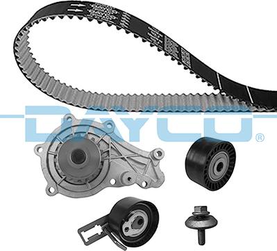 DAYCO KTBWP9590K - Pompa acqua + Kit cinghie dentate www.autoricambi360.it