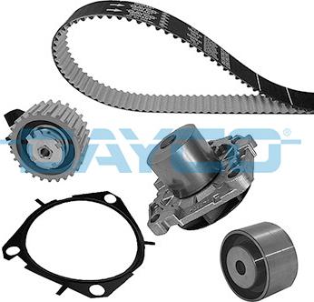 DAYCO KTBWP4490 - Pompa acqua + Kit cinghie dentate www.autoricambi360.it