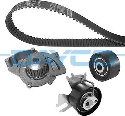 Dayco KTBWP4550 - Pompa acqua + Kit cinghie dentate www.autoricambi360.it