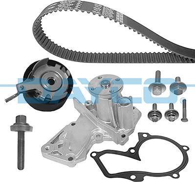 DAYCO KTBWP4610 - Pompa acqua + Kit cinghie dentate www.autoricambi360.it