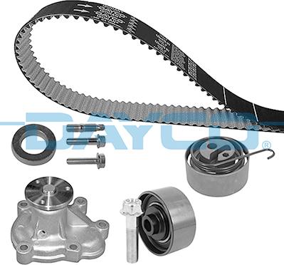 DAYCO KTBWP4140 - Pompa acqua + Kit cinghie dentate www.autoricambi360.it