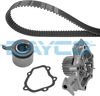 DAYCO KTBWP4710 - Pompa acqua + Kit cinghie dentate www.autoricambi360.it