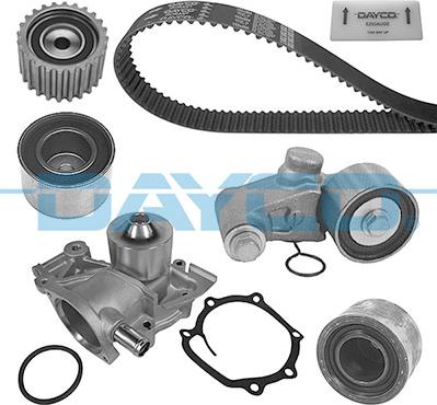 Dayco KTBWP5531 - Pompa acqua + Kit cinghie dentate www.autoricambi360.it