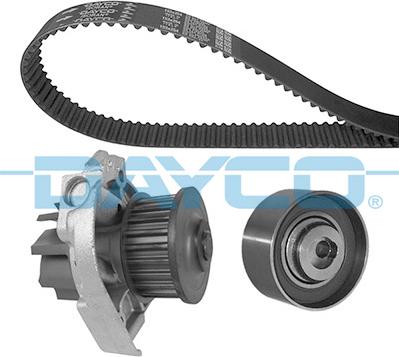 DAYCO KTBWP5130 - Pompa acqua + Kit cinghie dentate www.autoricambi360.it