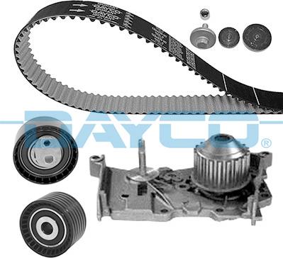 DAYCO KTBWP5171 - Pompa acqua + Kit cinghie dentate www.autoricambi360.it