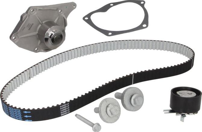 Dayco KTBWP5320 - Pompa acqua + Kit cinghie dentate www.autoricambi360.it