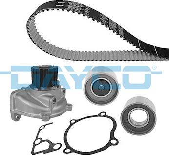 Dayco KTBWP5370 - Pompa acqua + Kit cinghie dentate www.autoricambi360.it