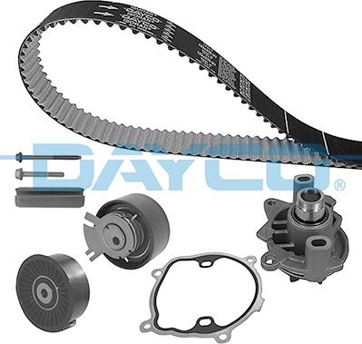 Dayco KTBWP5710 - Pompa acqua + Kit cinghie dentate www.autoricambi360.it