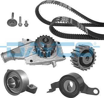DAYCO KTBWP142B0 - Pompa acqua + Kit cinghie dentate www.autoricambi360.it