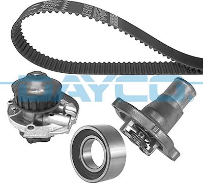 DAYCO KTBWP1840T1 - Pompa acqua + Kit cinghie dentate www.autoricambi360.it