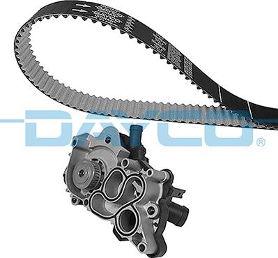 DAYCO KTBWP12090 - Pompa acqua + Kit cinghie dentate www.autoricambi360.it