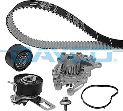 Dayco KTBWP12080K - Pompa acqua + Kit cinghie dentate www.autoricambi360.it