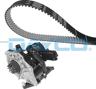 Dayco KTBWP12110 - Pompa acqua + Kit cinghie dentate www.autoricambi360.it