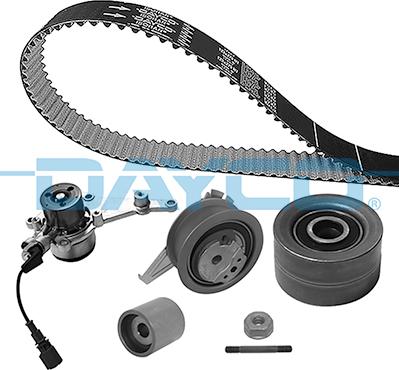 Dayco KTBWP12330 - Pompa acqua + Kit cinghie dentate www.autoricambi360.it