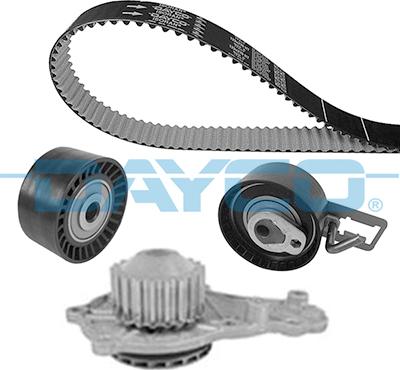 Dayco KTBWP8570 - Pompa acqua + Kit cinghie dentate www.autoricambi360.it