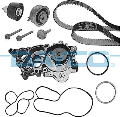 DAYCO KTBWP8190 - Pompa acqua + Kit cinghie dentate www.autoricambi360.it
