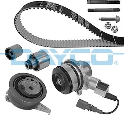 DAYCO KTBWP8841 - Pompa acqua + Kit cinghie dentate www.autoricambi360.it