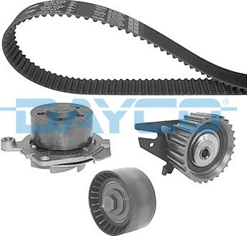 Dayco KTBWP3150 - Pompa acqua + Kit cinghie dentate www.autoricambi360.it