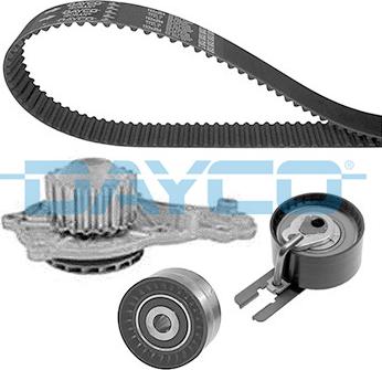 DAYCO KTBWP3100 - Pompa acqua + Kit cinghie dentate www.autoricambi360.it