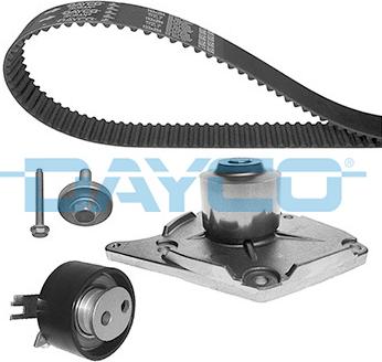 DAYCO KTBWP3222 - Pompa acqua + Kit cinghie dentate www.autoricambi360.it