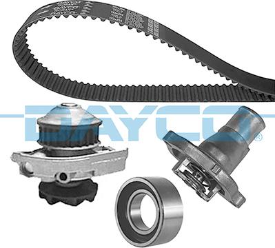 DAYCO KTBWP2910T1 - Pompa acqua + Kit cinghie dentate www.autoricambi360.it