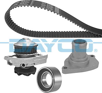 DAYCO KTBWP2910T2 - Pompa acqua + Kit cinghie dentate www.autoricambi360.it