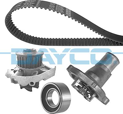 DAYCO KTBWP2912T1 - Pompa acqua + Kit cinghie dentate www.autoricambi360.it
