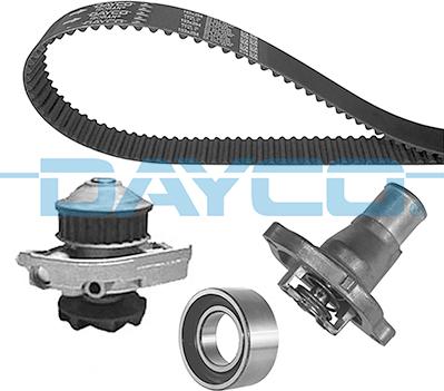 DAYCO KTBWP2920T1 - Pompa acqua + Kit cinghie dentate www.autoricambi360.it