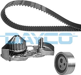 DAYCO KTBWP2590 - Pompa acqua + Kit cinghie dentate www.autoricambi360.it