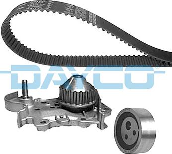 DAYCO KTBWP2591 - Pompa acqua + Kit cinghie dentate www.autoricambi360.it