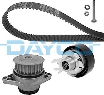 DAYCO KTBWP2550 - Pompa acqua + Kit cinghie dentate www.autoricambi360.it