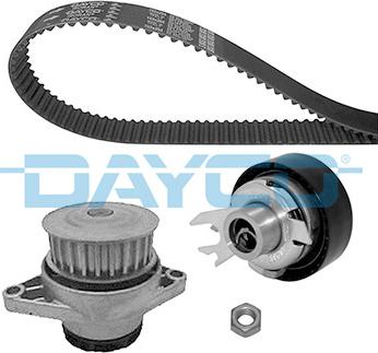 Dayco KTBWP2560 - Pompa acqua + Kit cinghie dentate www.autoricambi360.it