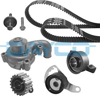 DAYCO KTBWP2500 - Pompa acqua + Kit cinghie dentate www.autoricambi360.it