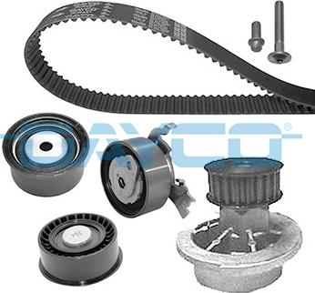 Dayco KTBWP2520 - Pompa acqua + Kit cinghie dentate www.autoricambi360.it