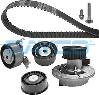 DAYCO KTBWP2523 - Pompa acqua + Kit cinghie dentate www.autoricambi360.it