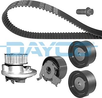 Dayco KTBWP2570 - Pompa acqua + Kit cinghie dentate www.autoricambi360.it