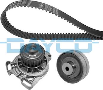 DAYCO KTBWP2050 - Pompa acqua + Kit cinghie dentate www.autoricambi360.it