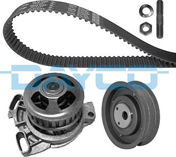 DAYCO KTBWP2010 - Pompa acqua + Kit cinghie dentate www.autoricambi360.it