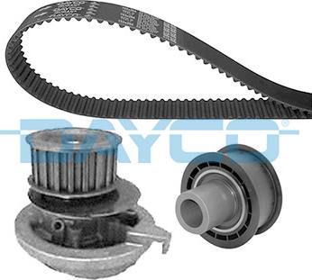 Dayco KTBWP2140 - Pompa acqua + Kit cinghie dentate www.autoricambi360.it