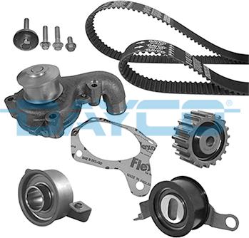 Dayco KTBWP211C2 - Pompa acqua + Kit cinghie dentate www.autoricambi360.it