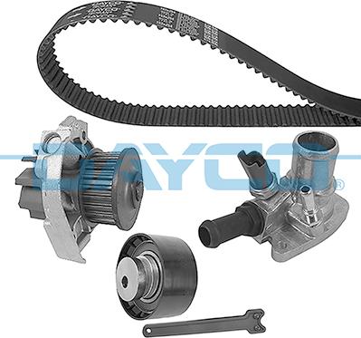 DAYCO KTBWP2853T2 - Pompa acqua + Kit cinghie dentate www.autoricambi360.it