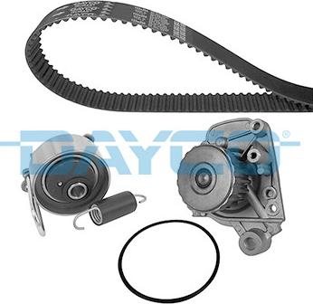 DAYCO KTBWP7800 - Pompa acqua + Kit cinghie dentate www.autoricambi360.it