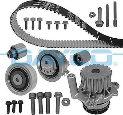 Dayco KTBWP7880 - Pompa acqua + Kit cinghie dentate www.autoricambi360.it