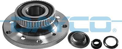 DAYCO KWD1623 - Kit cuscinetto ruota www.autoricambi360.it