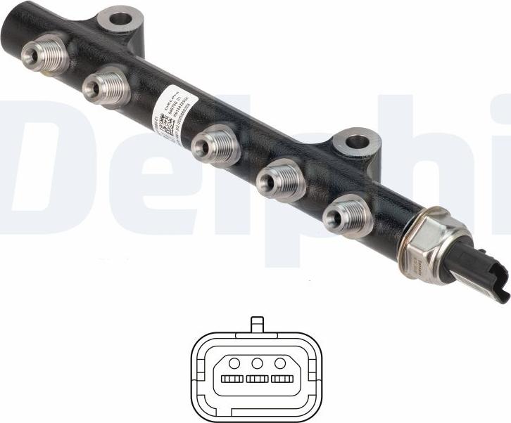 Delphi 9144A290B - Collettore di distribuzione, Carburante www.autoricambi360.it