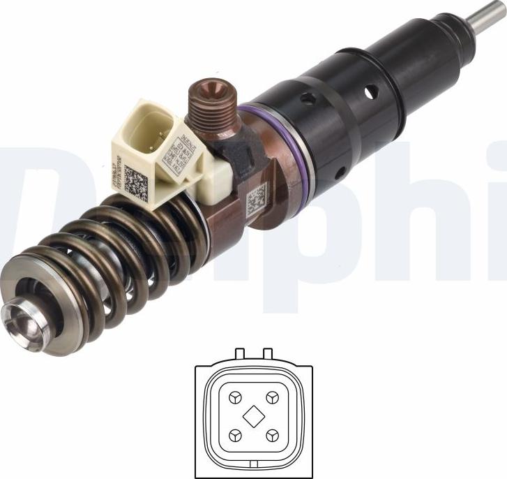 Delphi 42019383-12B1 - Supporto polverizzatore www.autoricambi360.it