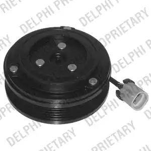 Delphi 0165010/0 - Innesto elettromagnetico, Compressore clima www.autoricambi360.it